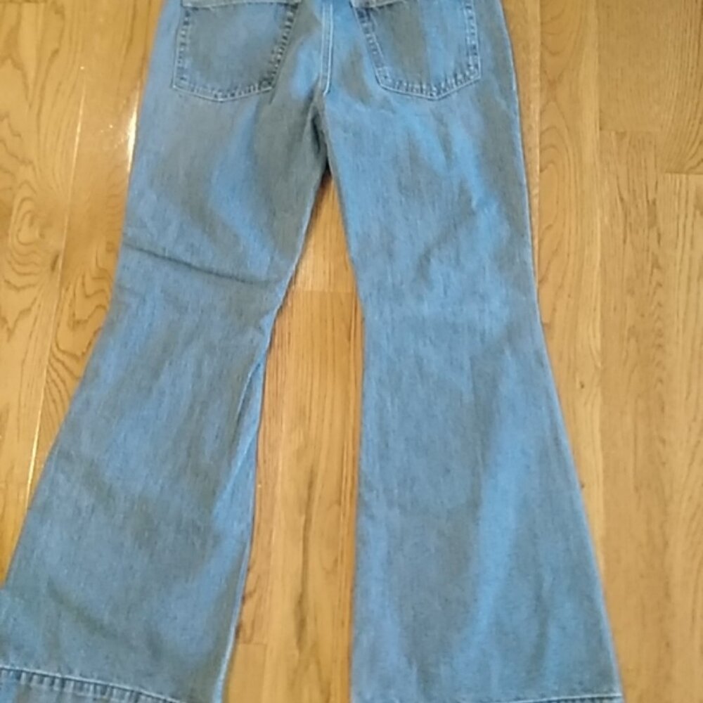 RE/ DONE  REDONE  Flare wide leg jeans not 30  retail $220